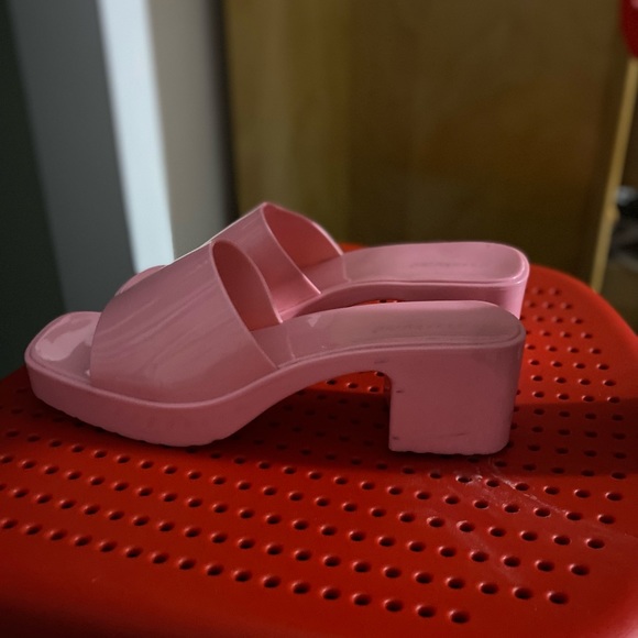 Bright Pink wedges - Picture 4 of 5